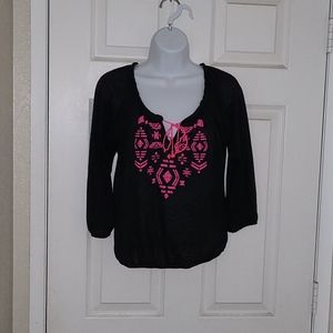 No Boundaries pink and black size m